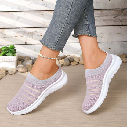 ✨Women’s Breathable Mesh Slip On Mule Sneakers
