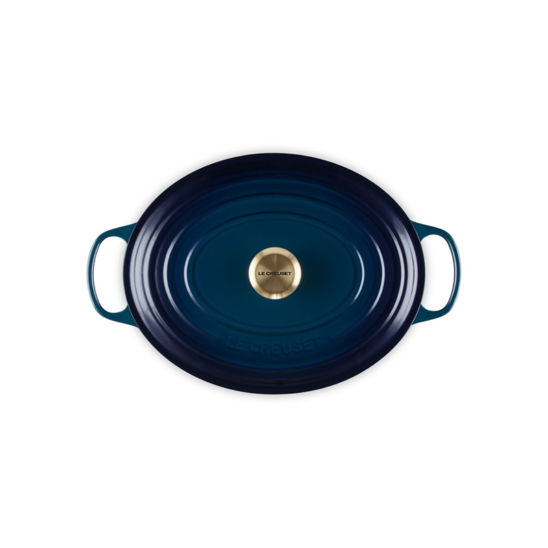 🎄Today's Special Value🎁Le Creuset Signature Enameled Cast Iron Oval Dutch Oven, 8-Qt.