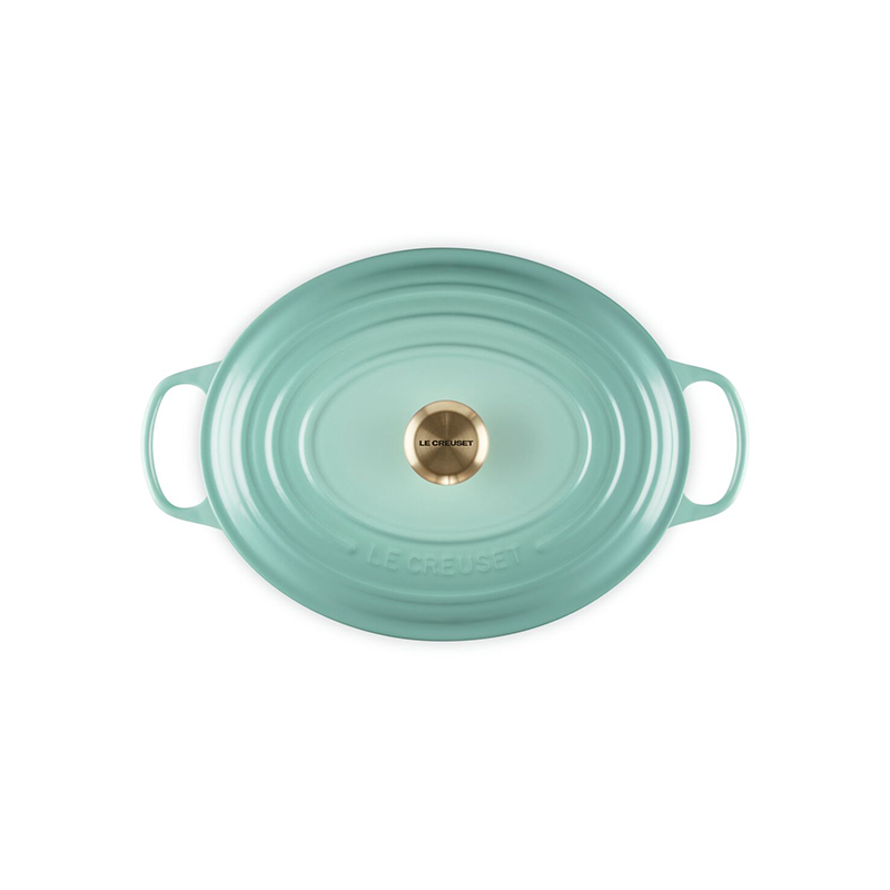 🎄Today's Special Value🎁Le Creuset Signature Enameled Cast Iron Oval Dutch Oven, 8-Qt.