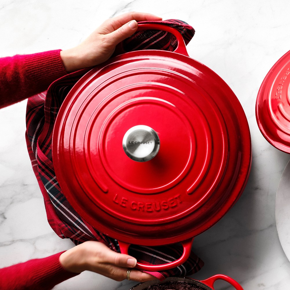 🎄Today's Special Value🎁 Le Creuset Cast-Iron 6.75-qt Classic Round Wide Oven 