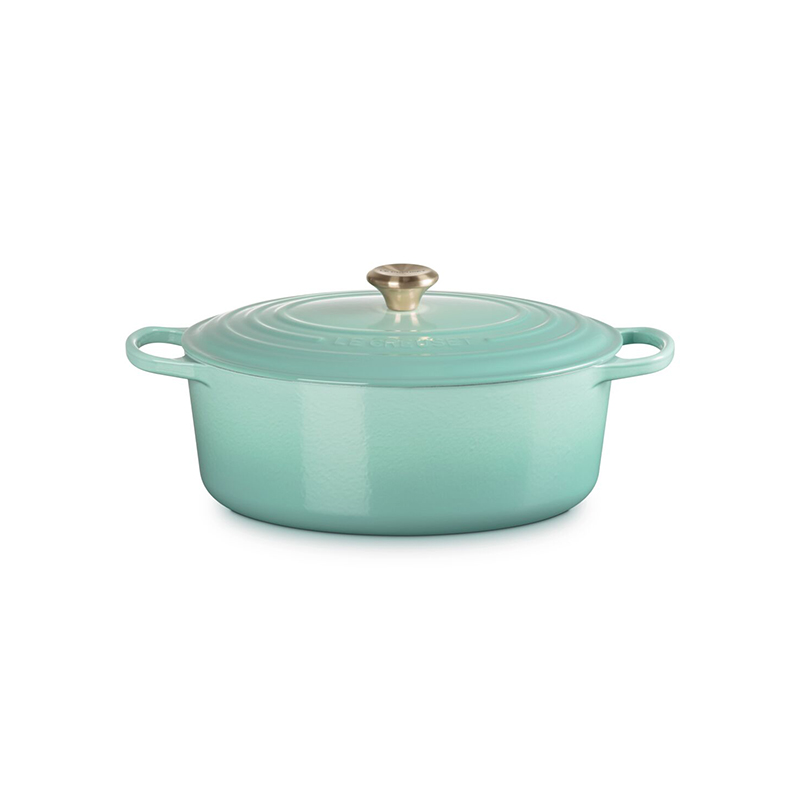 🎄Today's Special Value🎁Le Creuset Signature Enameled Cast Iron Oval Dutch Oven, 8-Qt.
