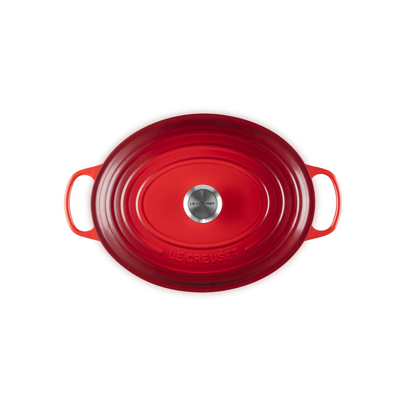 🎄Today's Special Value🎁Le Creuset Signature Enameled Cast Iron Oval Dutch Oven, 8-Qt.