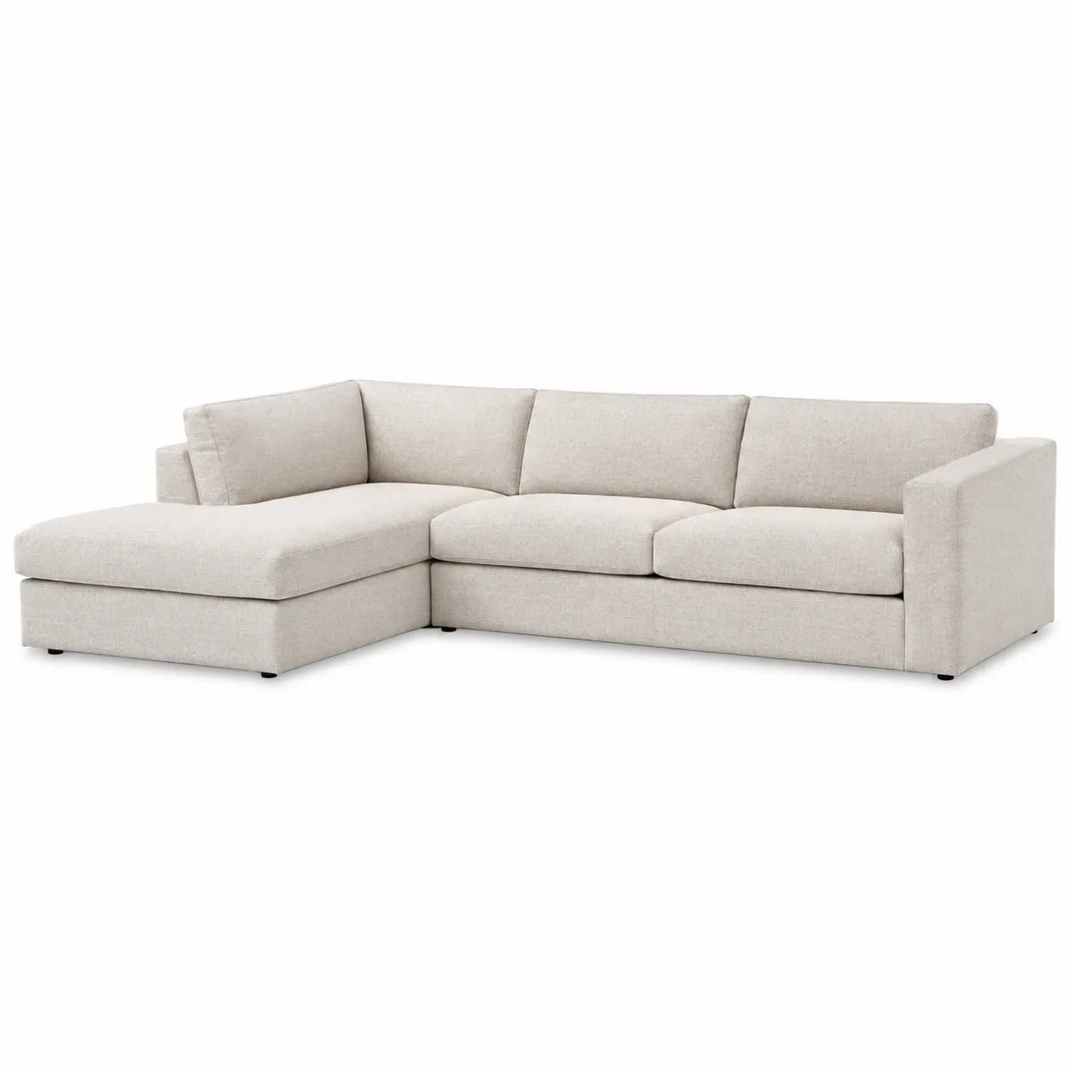 Modułowa sofa narożna tkanina beżowa-Arzenorae