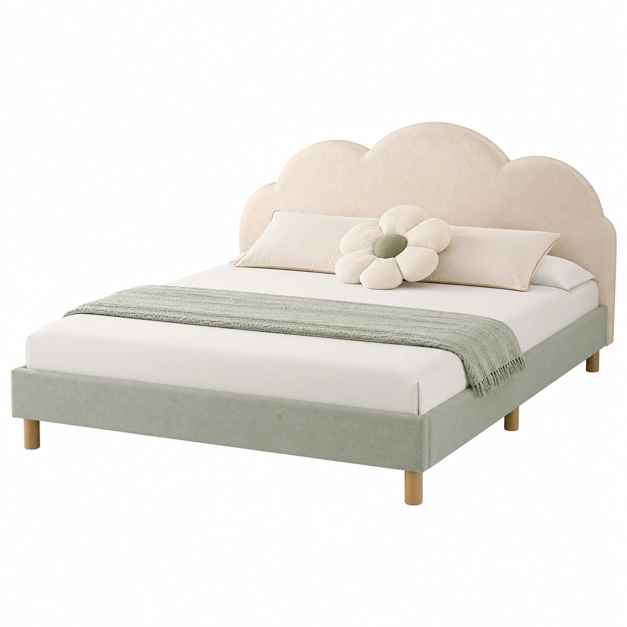 Cama tapizada