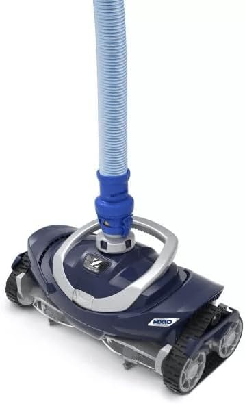 Zodiac MX10 - Limpiafondos hidráulico piscina - Manguera 12 m y control remoto - Azul-Milooabode