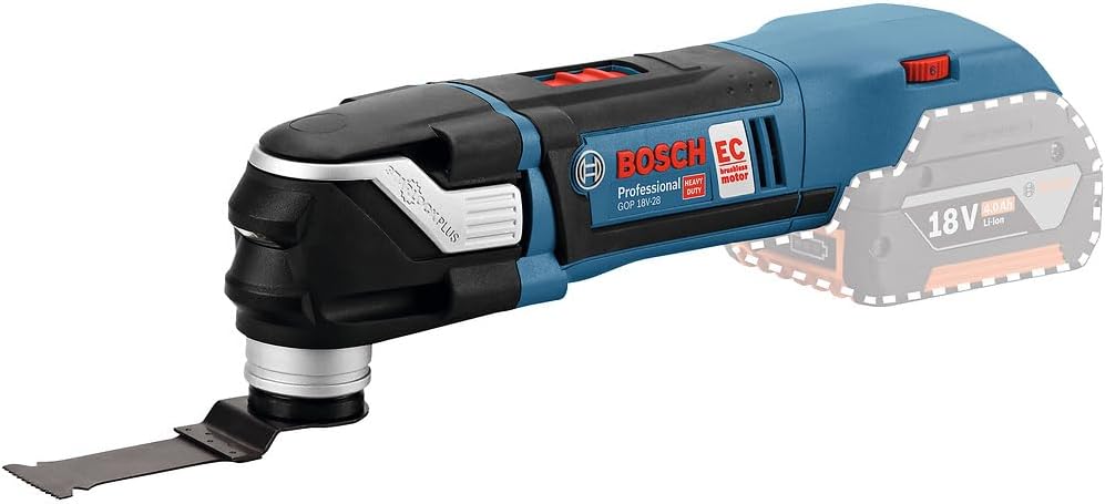 Multiherramienta Bosch Professional GOP 18V 28 - sistema 18 V - 8000 a 20000 opm - sin batería-Milooabode