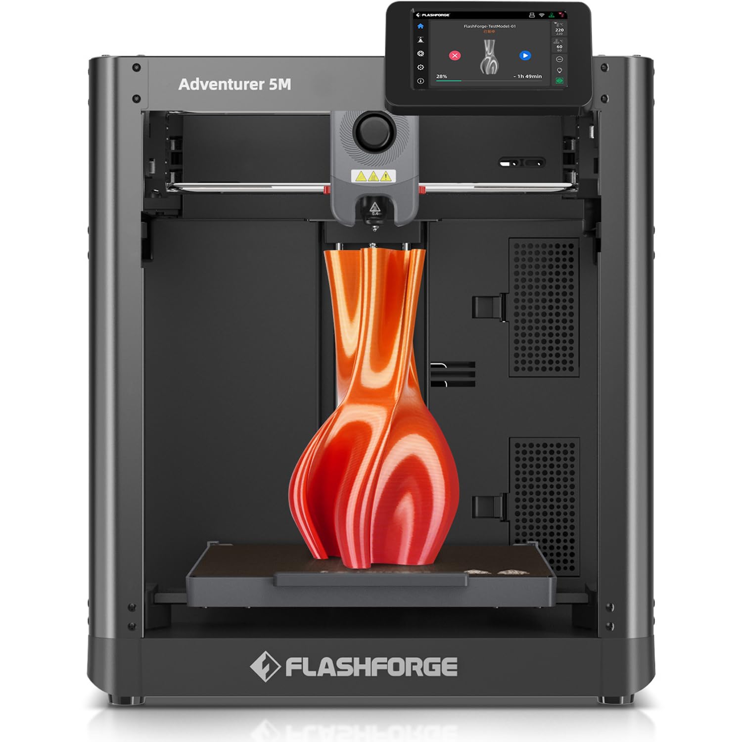 Impresora 3D FLASHFORGE Adventurer 5M - FDM 600 mms - CoreXY - 220 x 220 x 220 mm-Milooabode