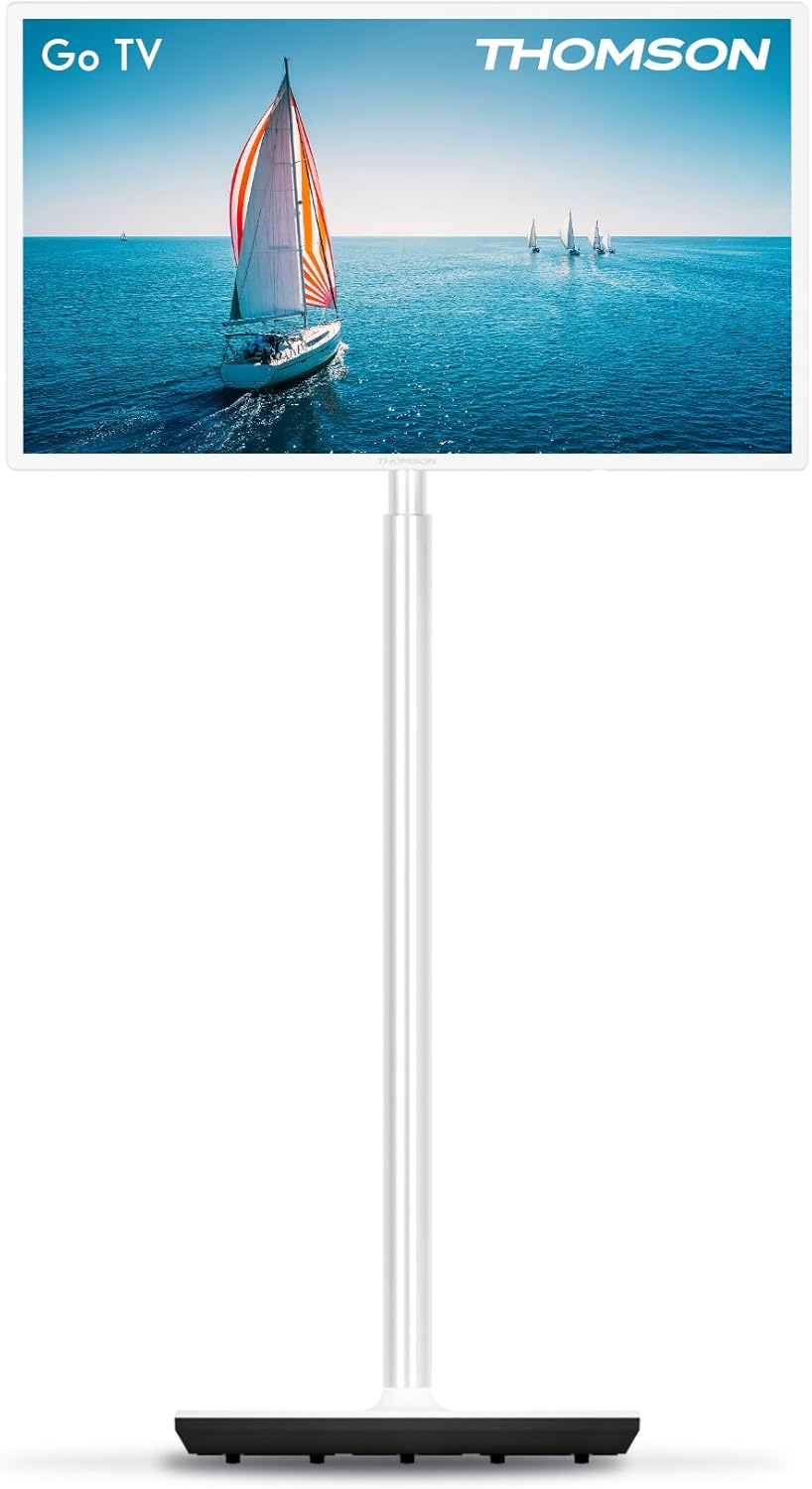 Televisor portátil THOMSON 32HA4M44 - 32 pulgadas HD Ready - Android TV - voz Bluetooth y WiFi-Milooabode
