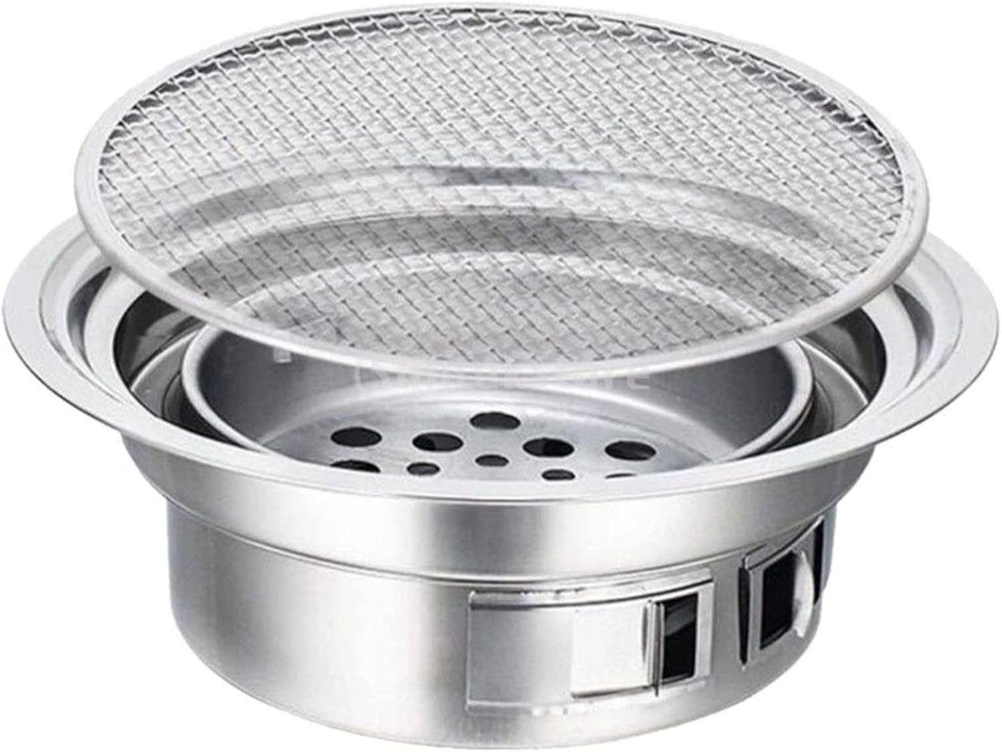QXL2509120487 - Parrilla carbón doméstica - Antiadherente - Para jardín cocina exterior-Milooabode
