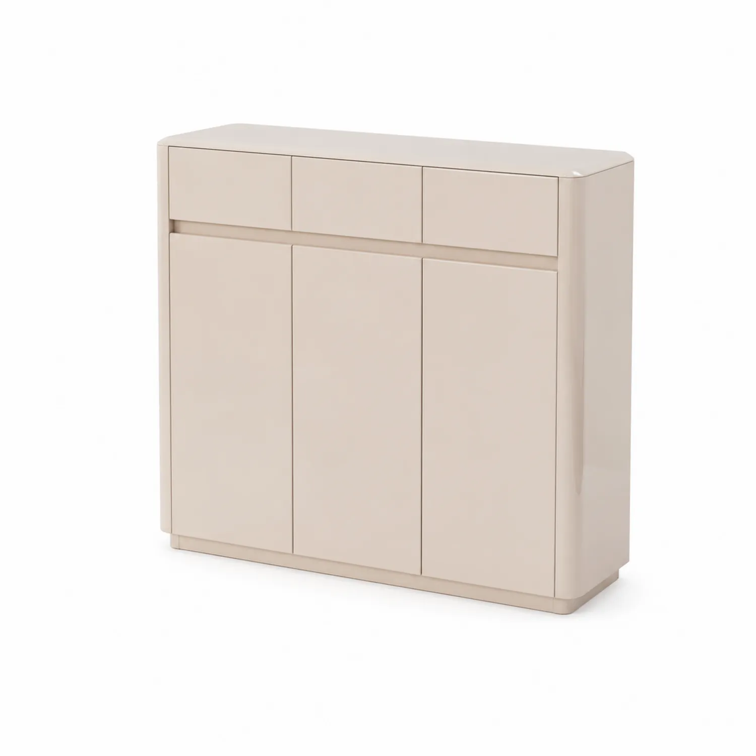 Schuhschrank MDF Beige 100 x 90 x 40 cm-norlontin