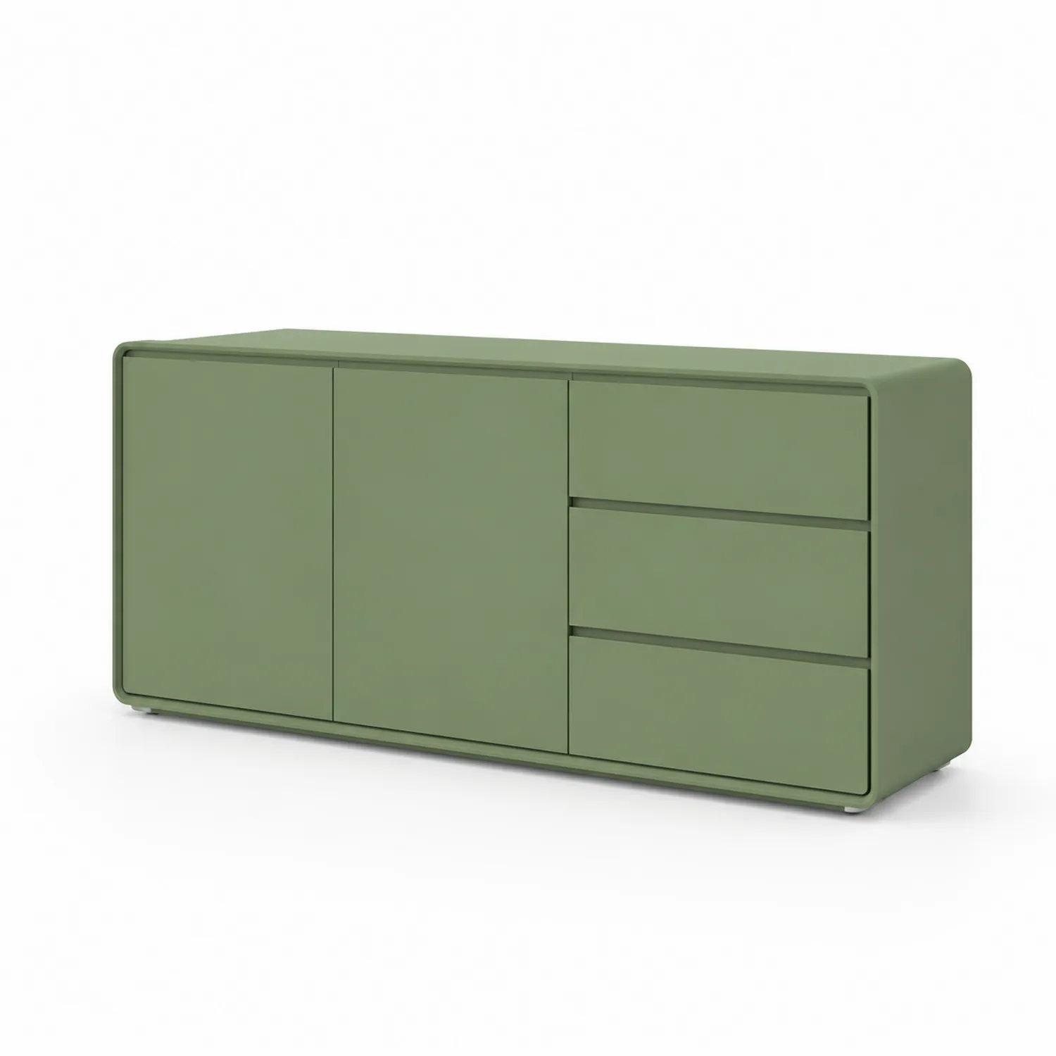 Sideboard MDF Grün 160x45x75cm-norlontin