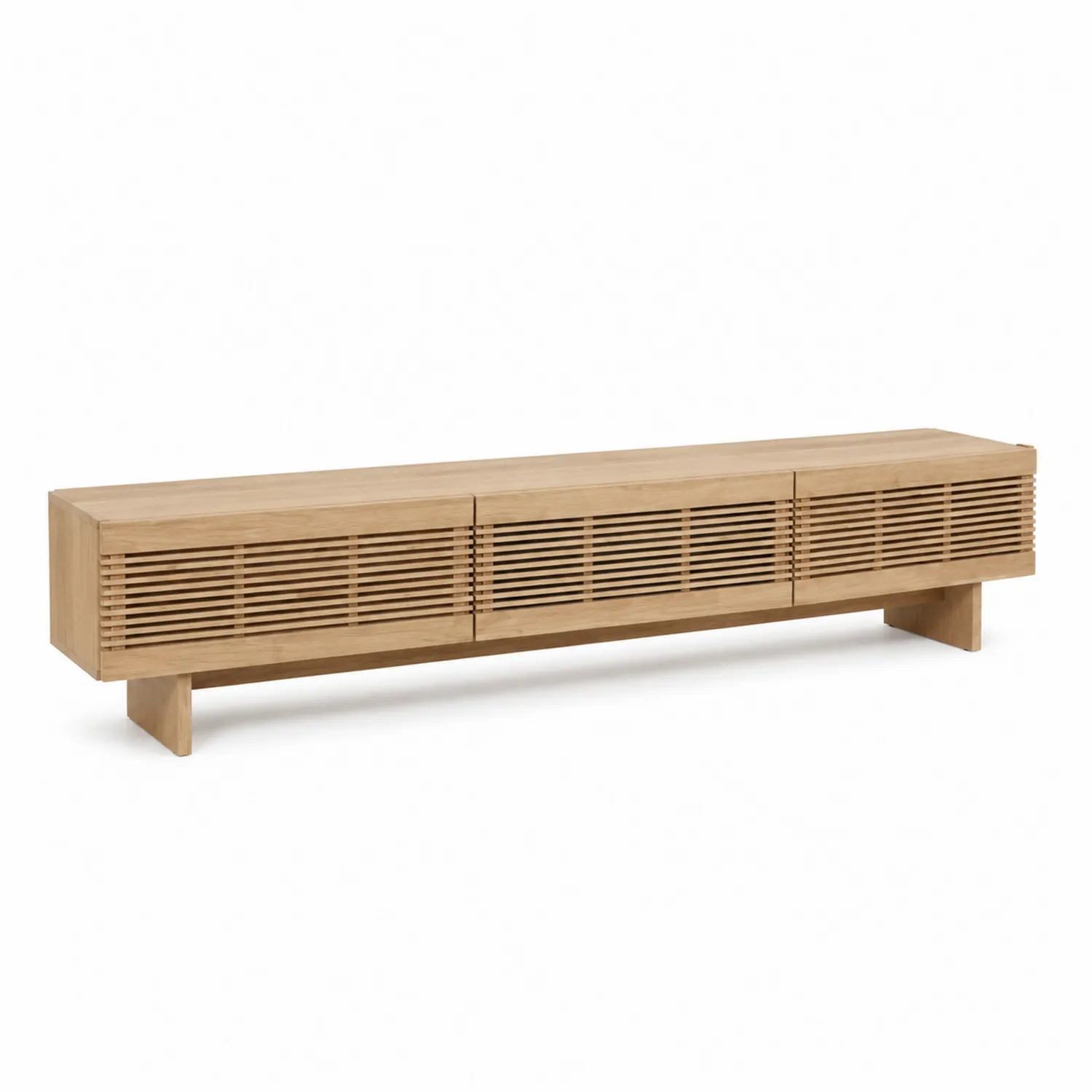 Szafka RTV drewniana dębowa 150 cm