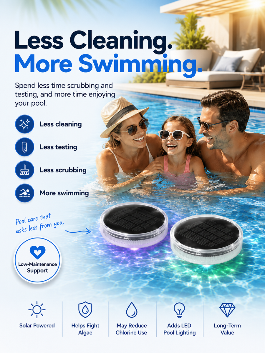 Smarter Pool Care Starts With Solar Power