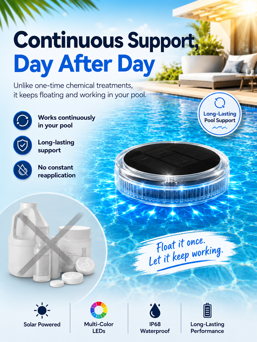 Smarter Pool Care Starts With Solar Power