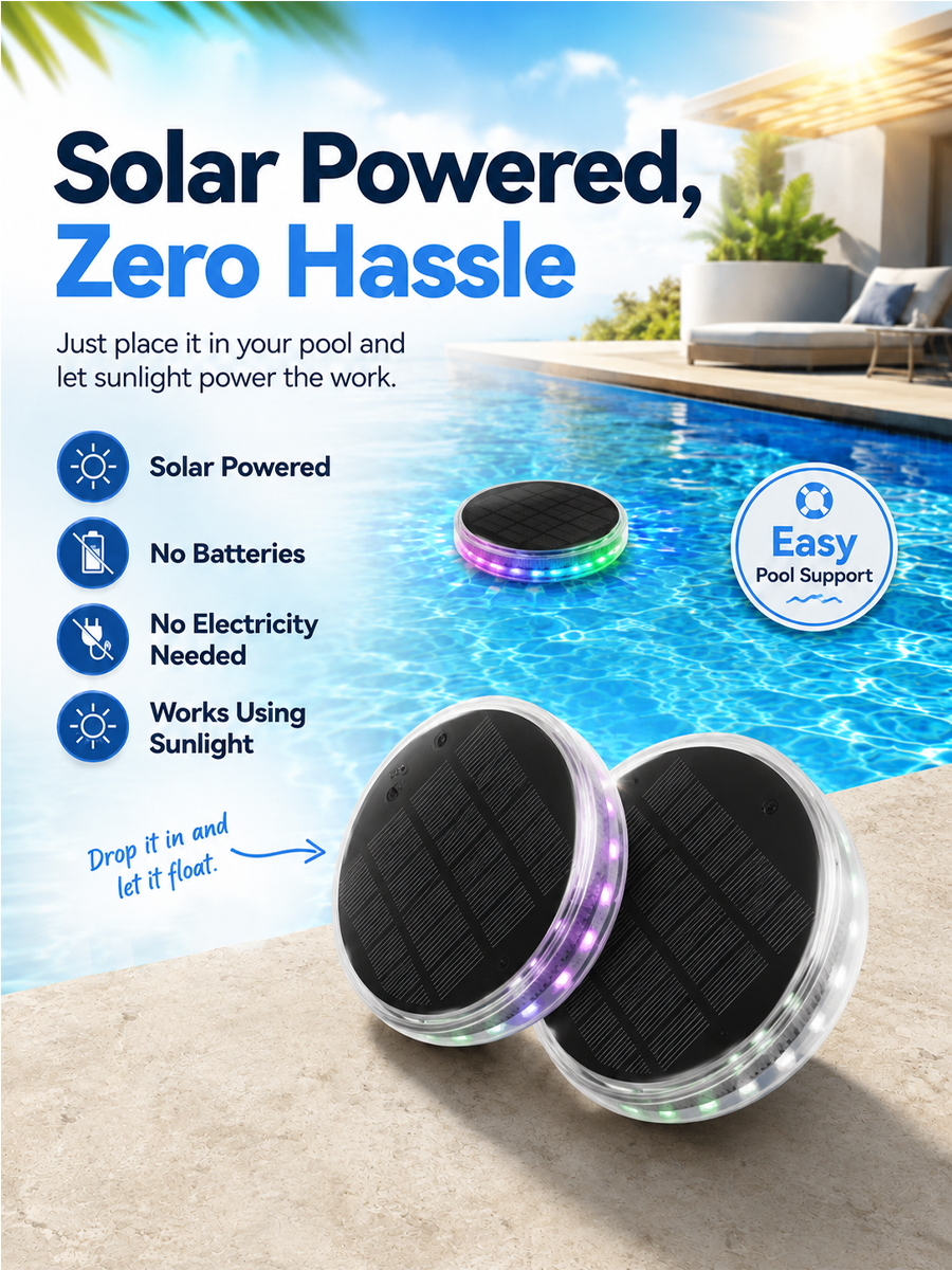 Smarter Pool Care Starts With Solar Power