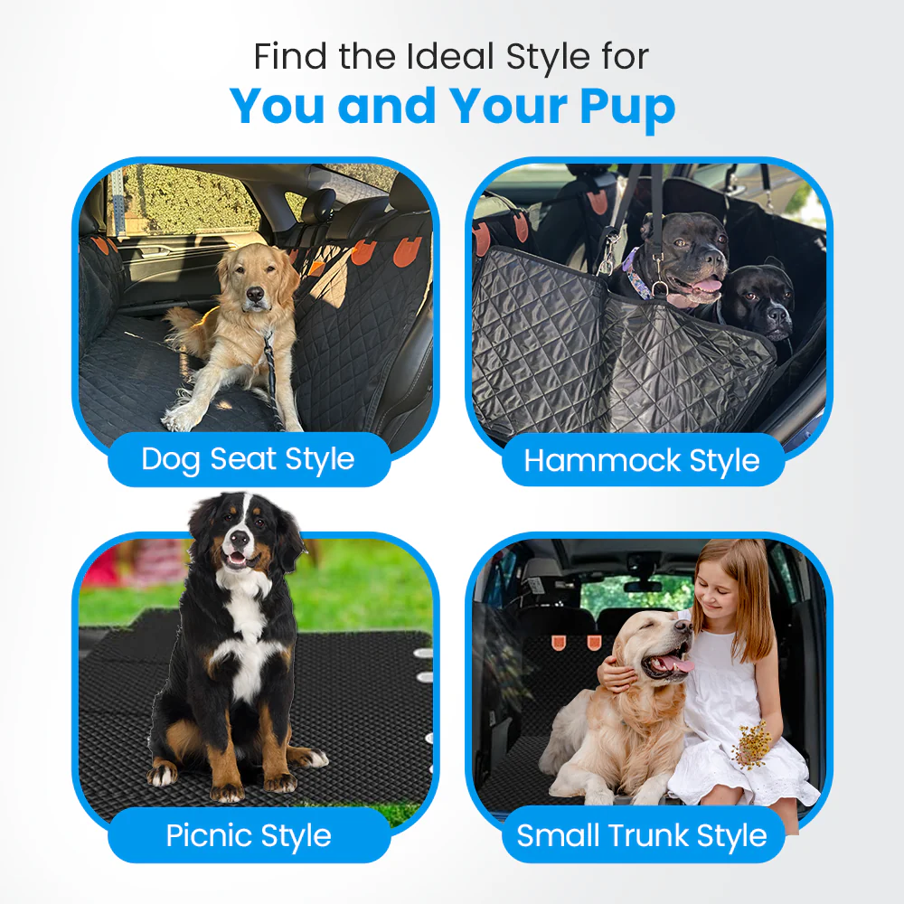 Rider™2.0🐾Hard-Bottom Seat Protector for Big Dogs