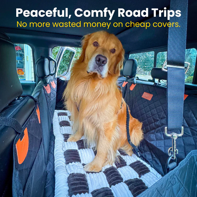 Rider™2.0🐾Hard-Bottom Seat Protector for Big Dogs