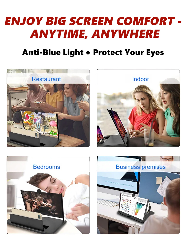 Stop squinting at tiny screens. Turn your phone into a 12" HD private cinema instantly.
