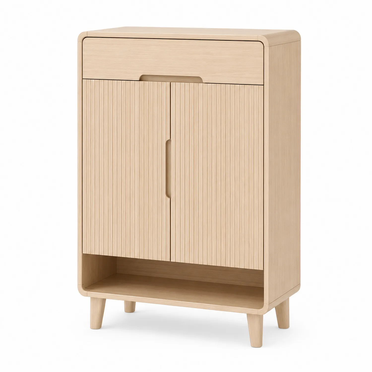 Komoda na buty z drewna dębowego 100x60x35 cm