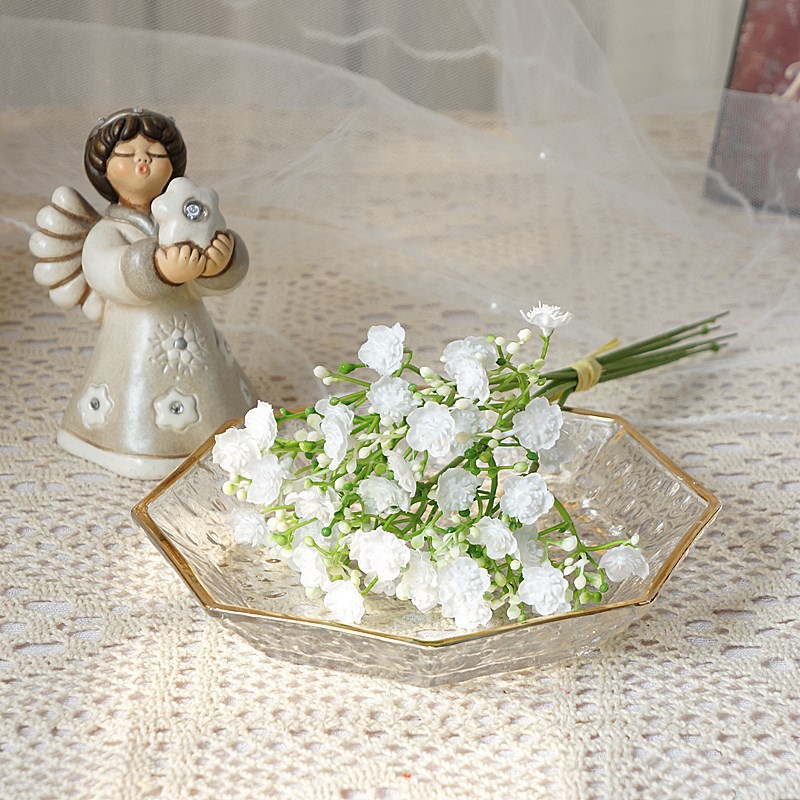 Miniature Baby's Breath Springtime Star Flowers, Artificial Flowers, Fake Flowers, Artificial Bouquets, Home and Wedding Decorations