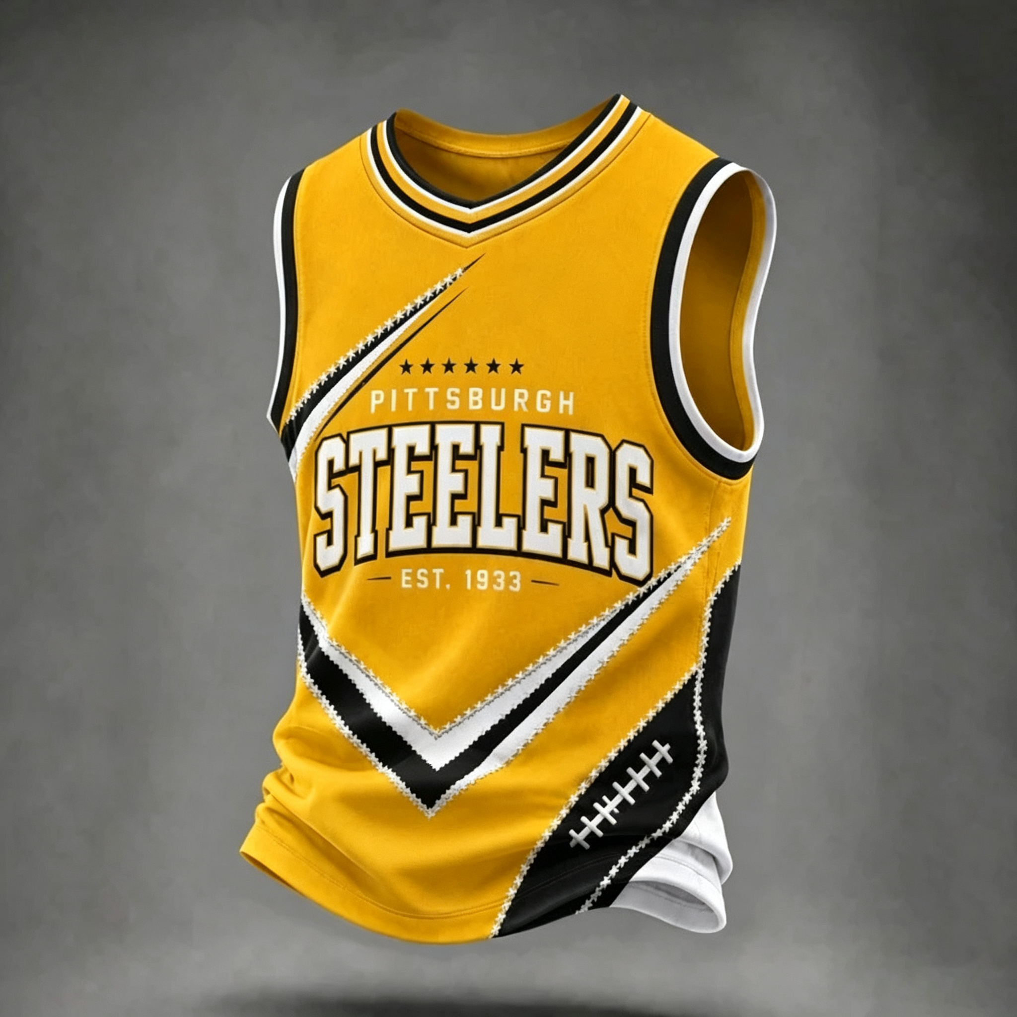 Men's Steelers Print Tank Top