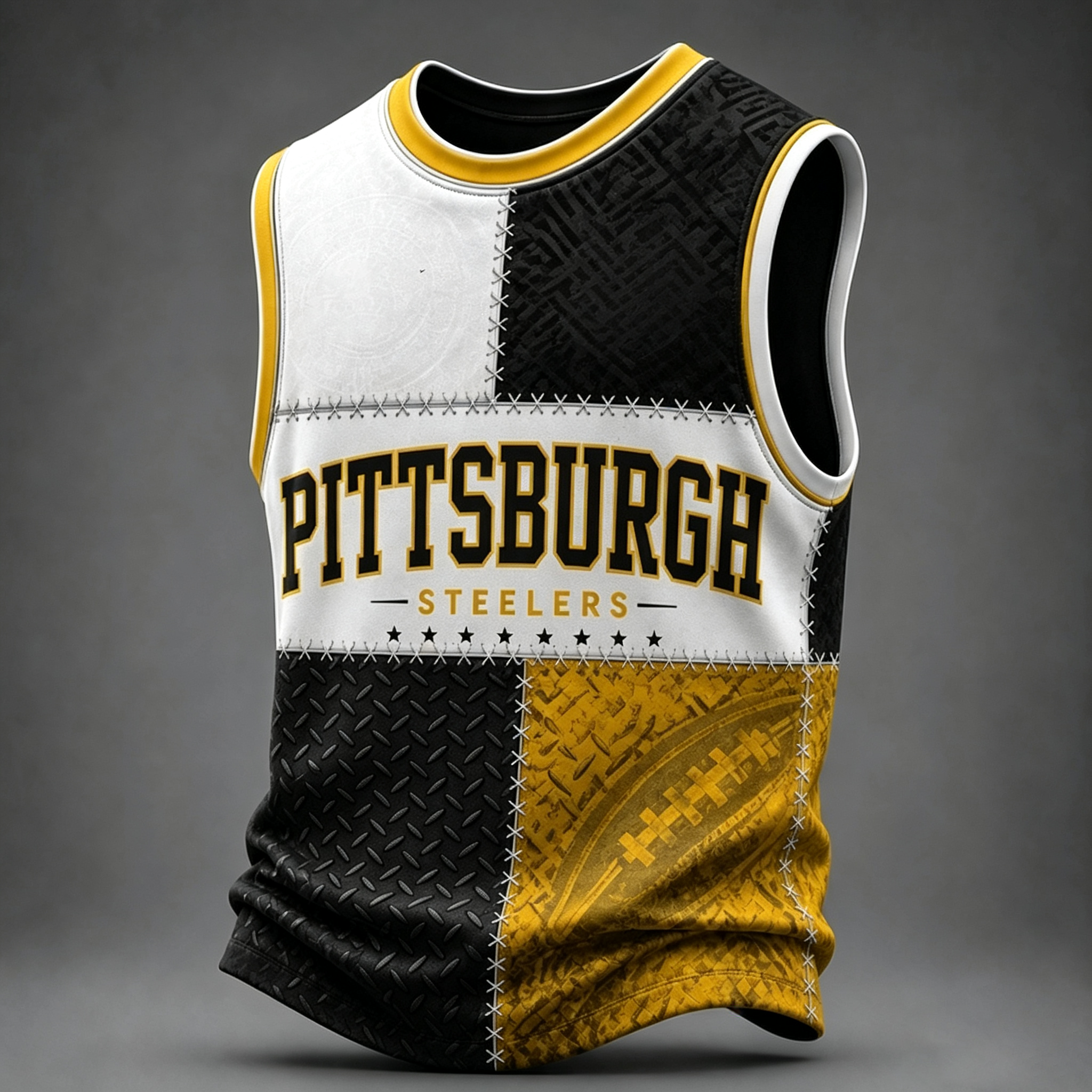 Men's Steelers Print Tank Top