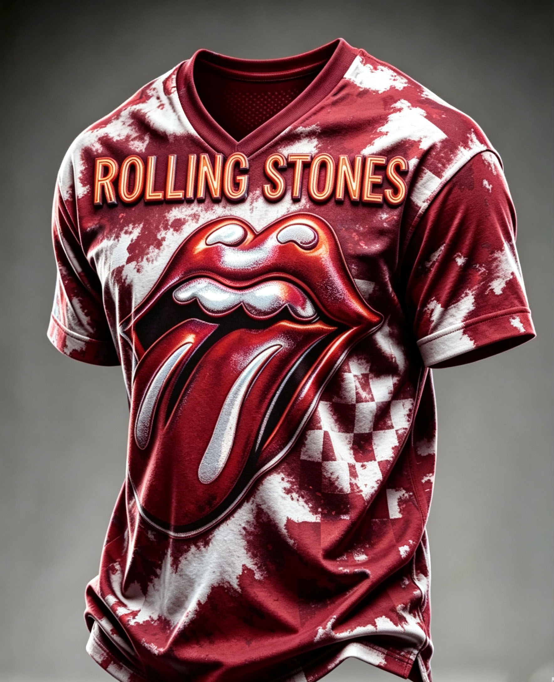 Men's British Rock Band Print Casual T-Shirt