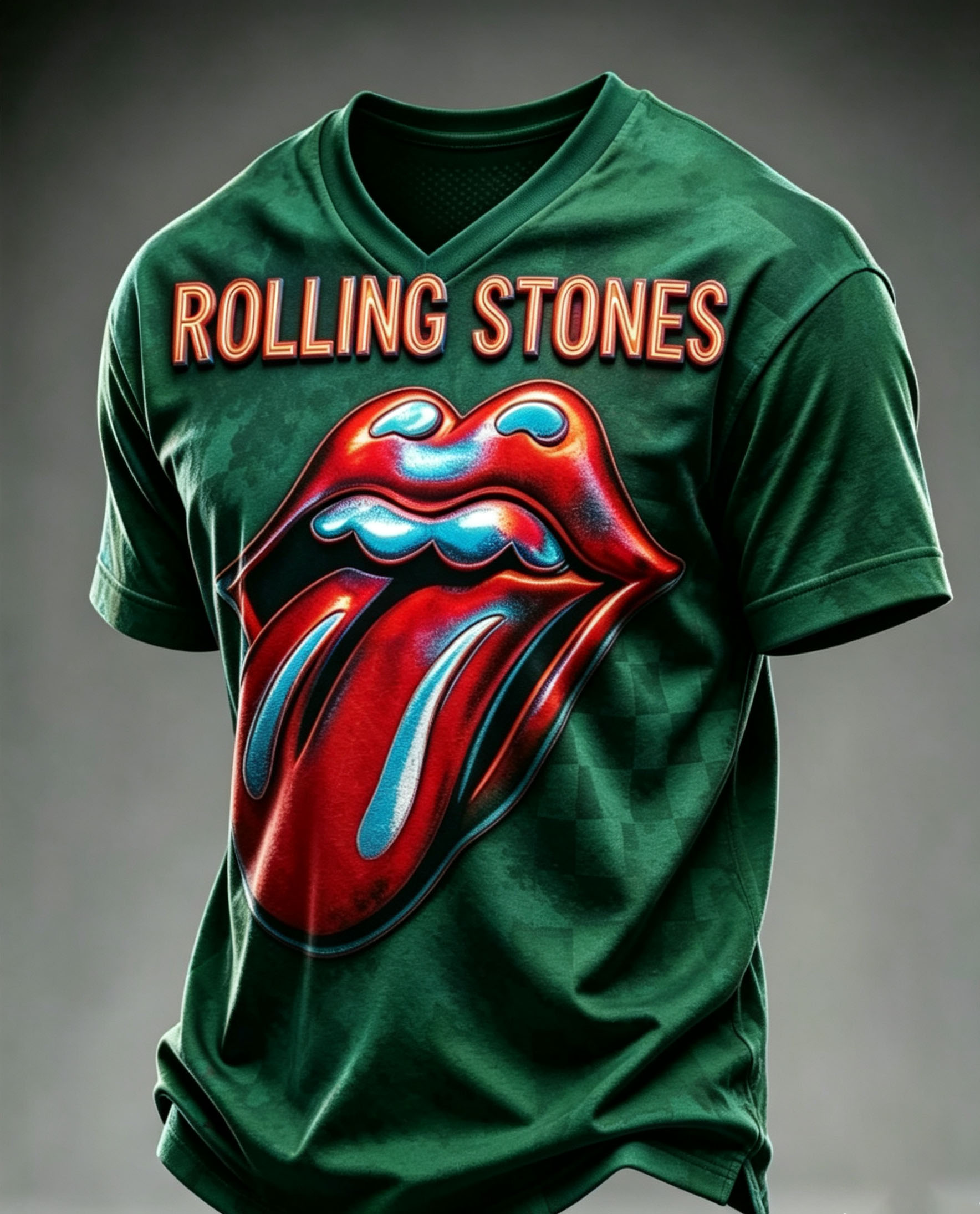Men's British Rock Band Print Casual T-Shirt