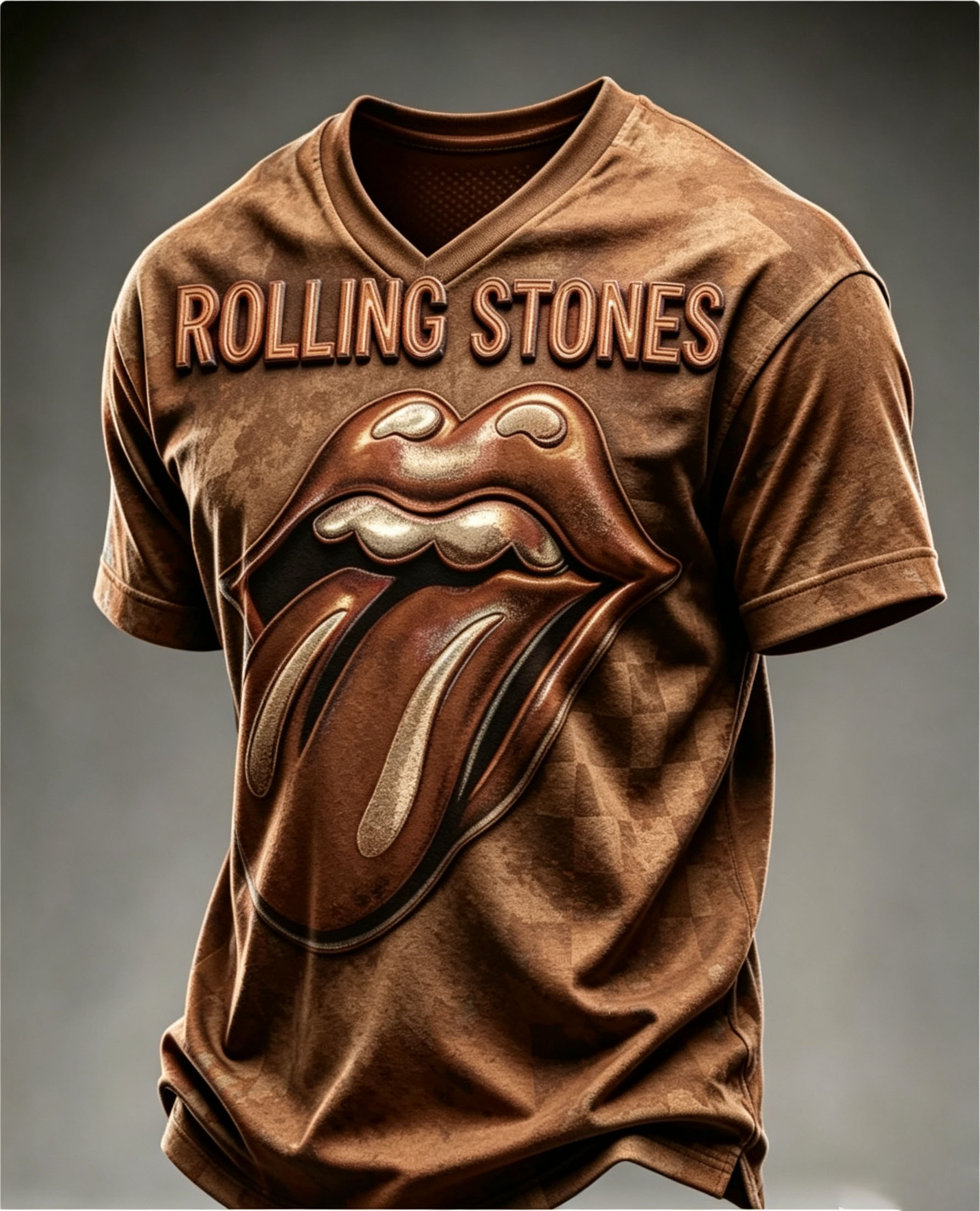 Men's British Rock Band Print Casual T-Shirt