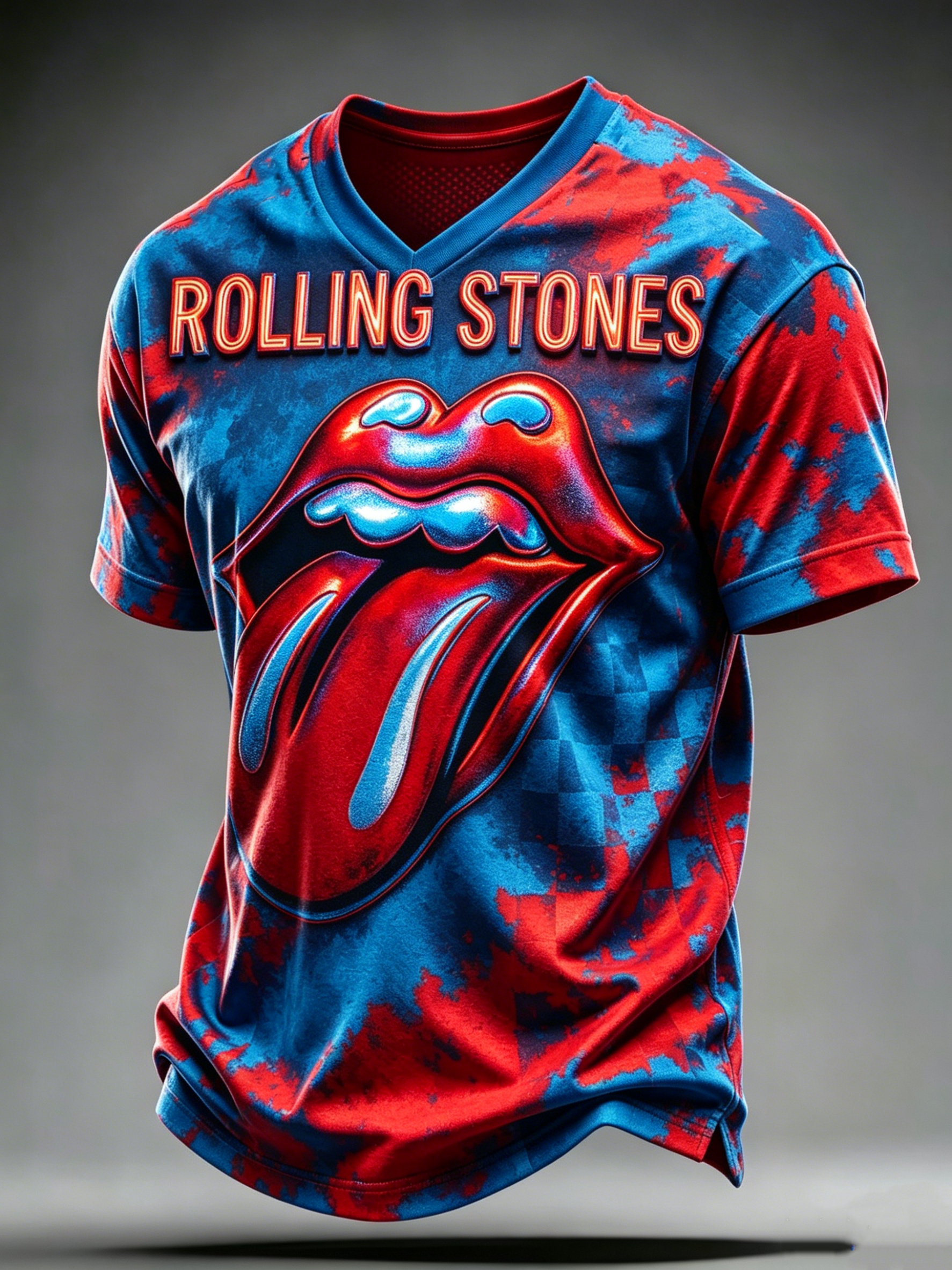 Men's British Rock Band Print Casual T-Shirt