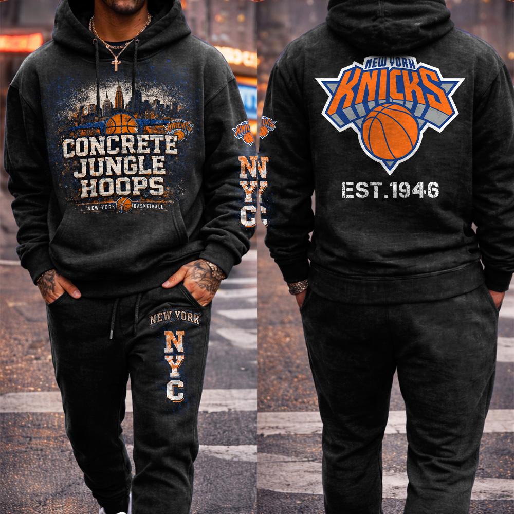 Knicks Hoodie & Pants Set