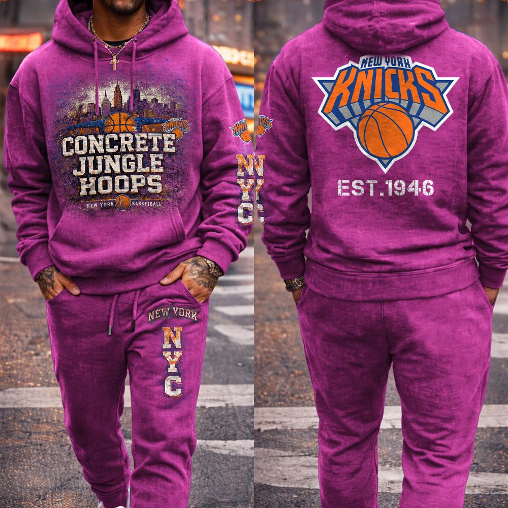 Knicks Hoodie & Pants Set