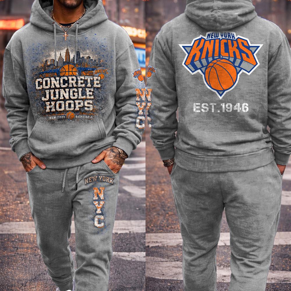 Knicks Hoodie & Pants Set