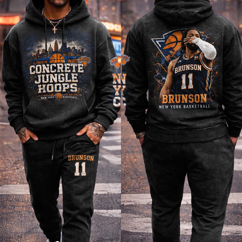 Knicks Hoodie & Pants Set