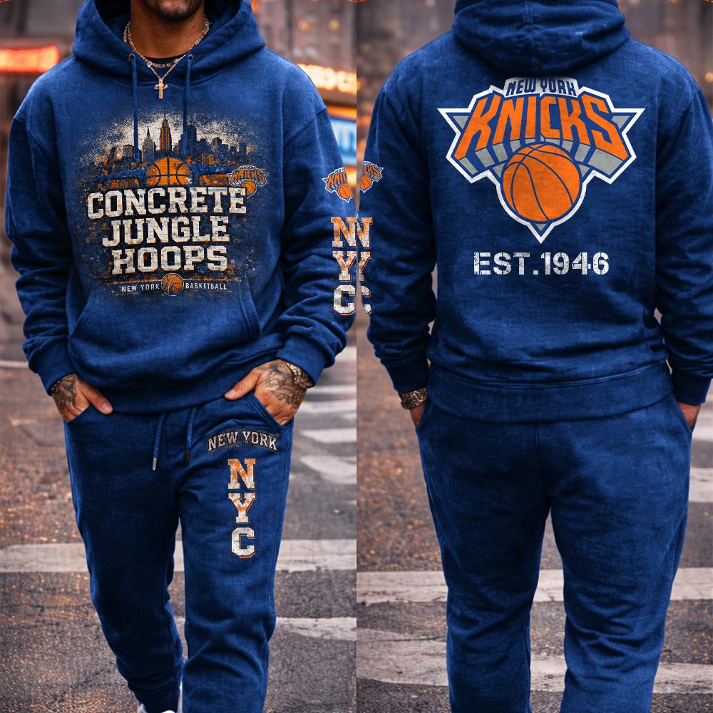 Knicks Hoodie & Pants Set