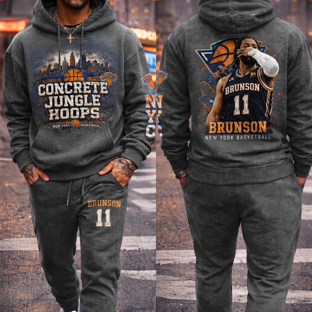 Knicks Hoodie & Pants Set
