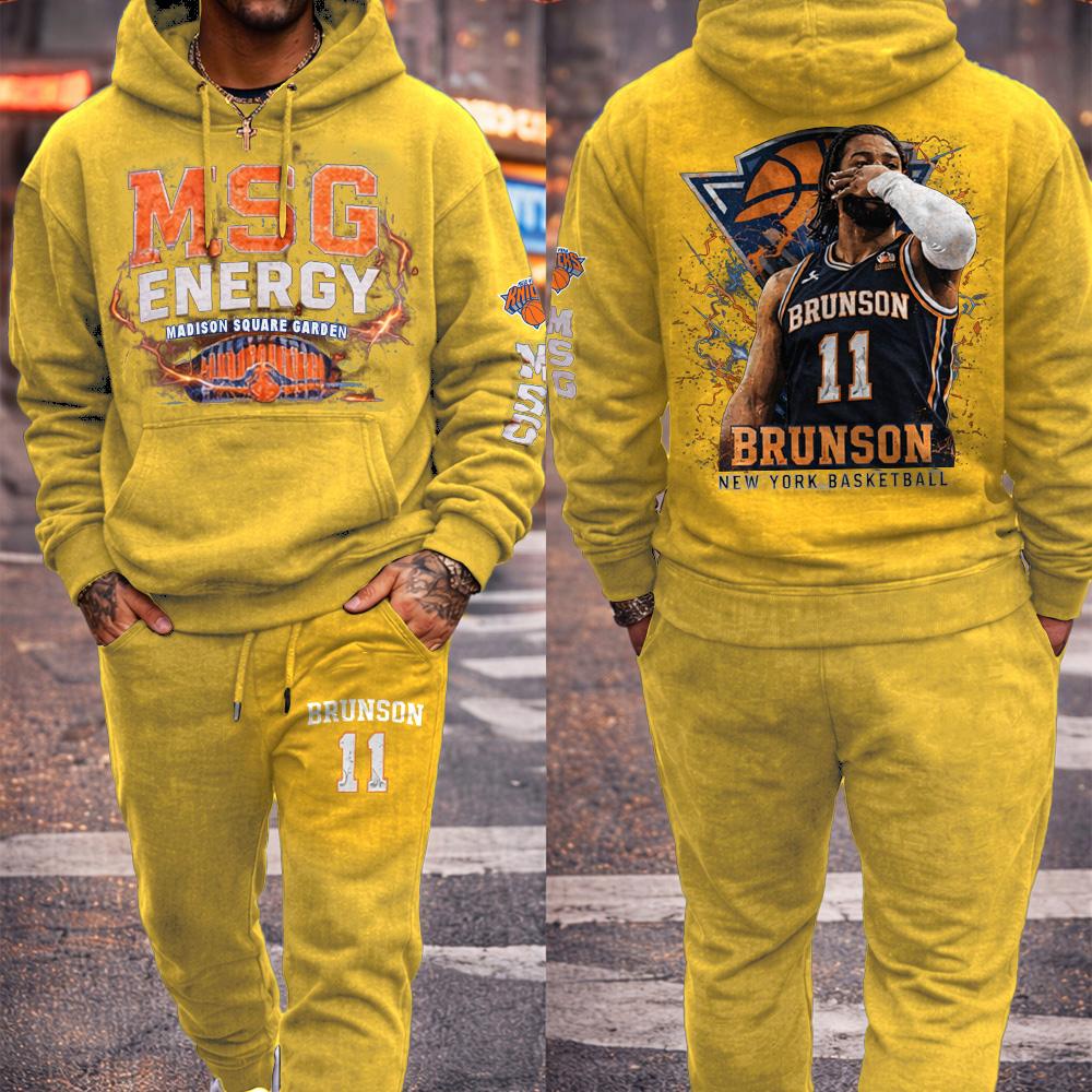 Knicks Hoodie & Pants Set