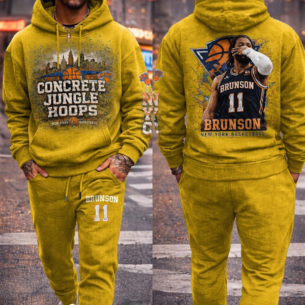 Knicks Hoodie & Pants Set