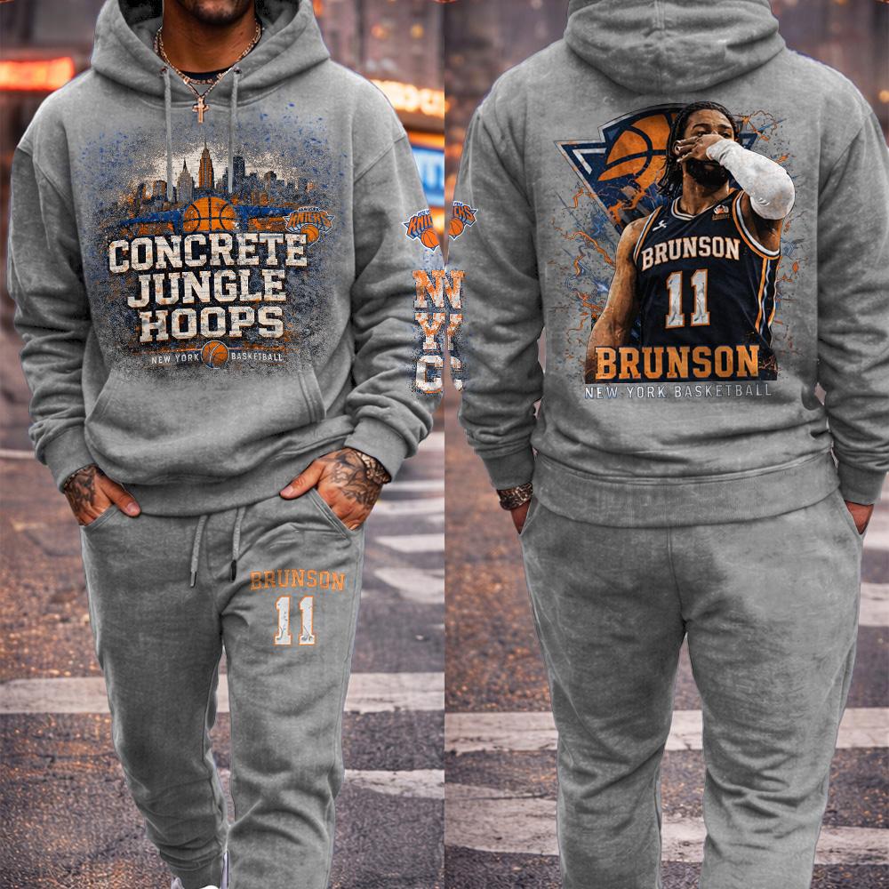 Knicks Hoodie & Pants Set