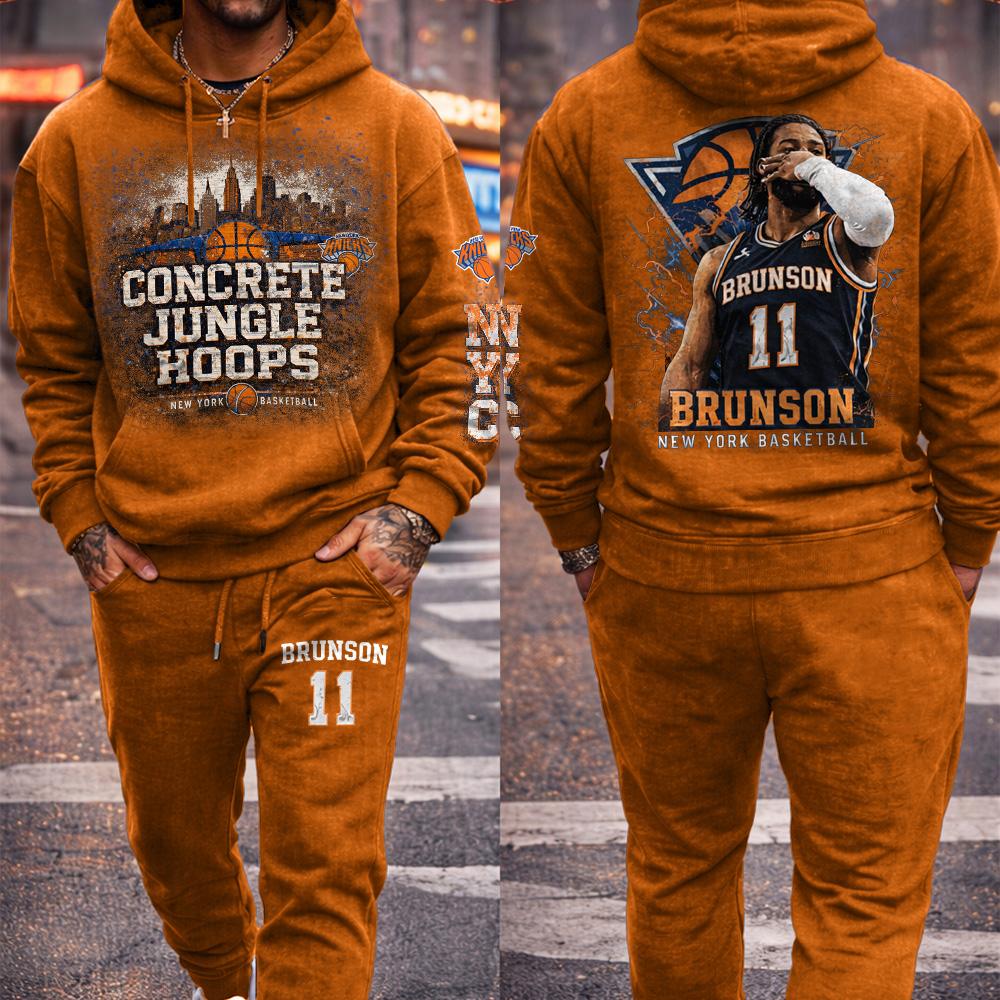 Knicks Hoodie & Pants Set