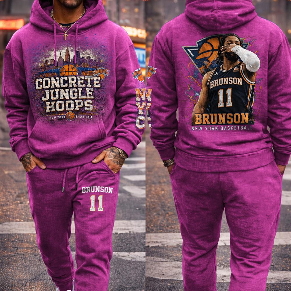 Knicks Hoodie & Pants Set