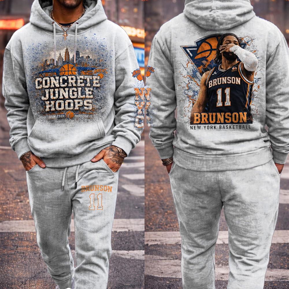 Knicks Hoodie & Pants Set