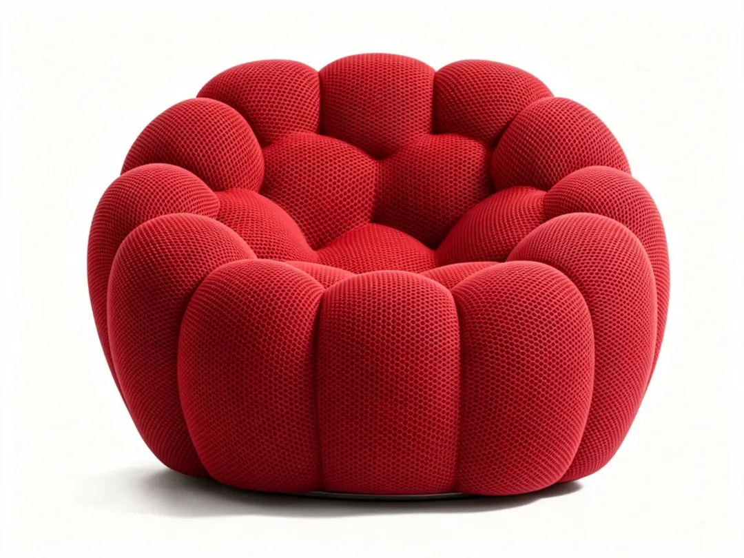 NLFZEK Bubble Floor Sofa – Plush 1-Seat Lounge Chair, Cozy Modern Accent Sofa for Living Room & Bedroom