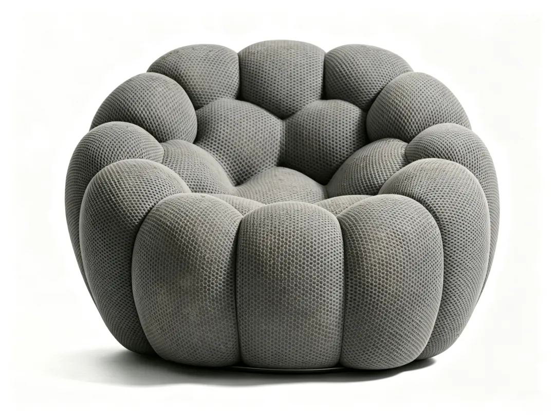 NLFZEK Bubble Floor Sofa – Plush 1-Seat Lounge Chair, Cozy Modern Accent Sofa for Living Room & Bedroom