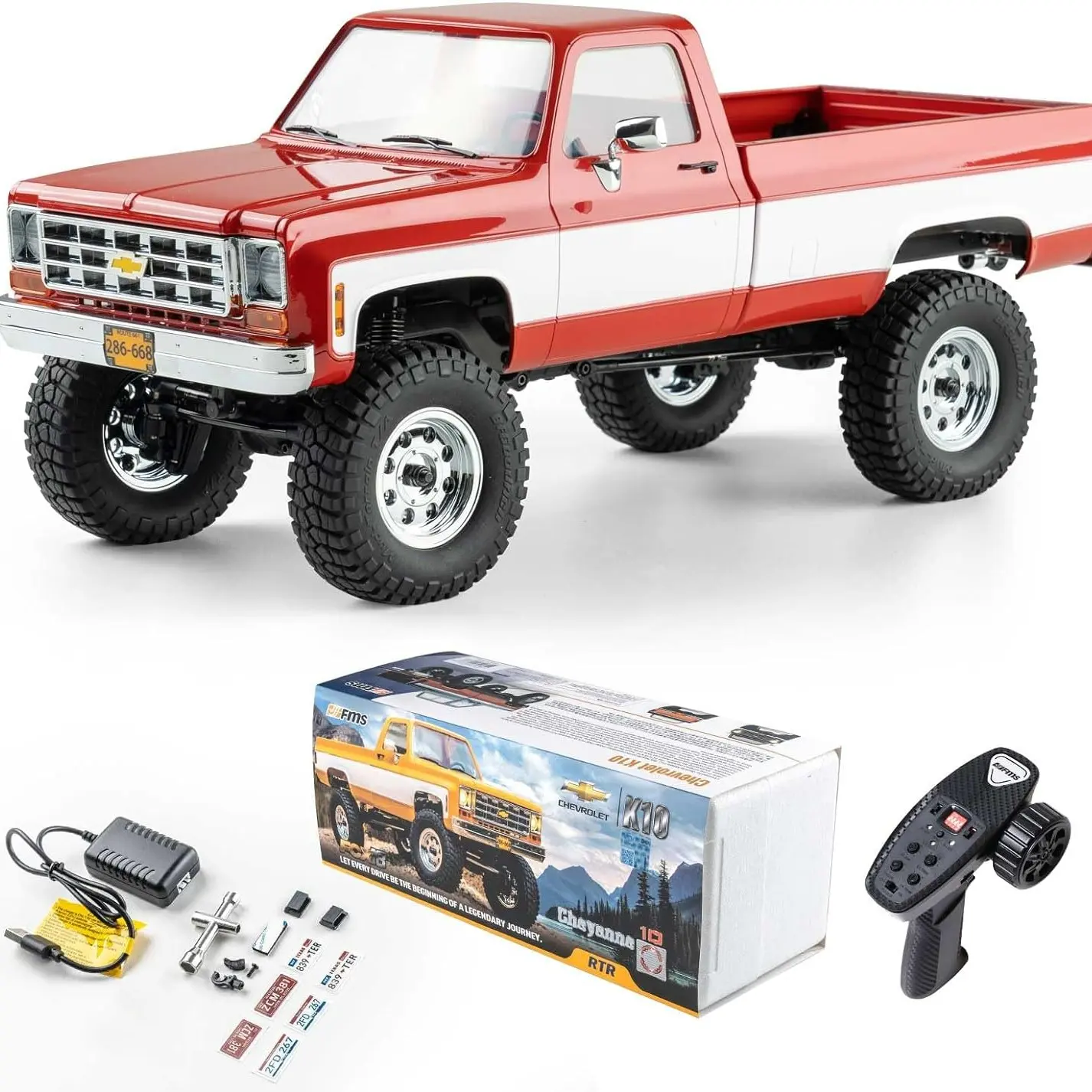 Crawler Chevy K10 Truck - RTR 4WD