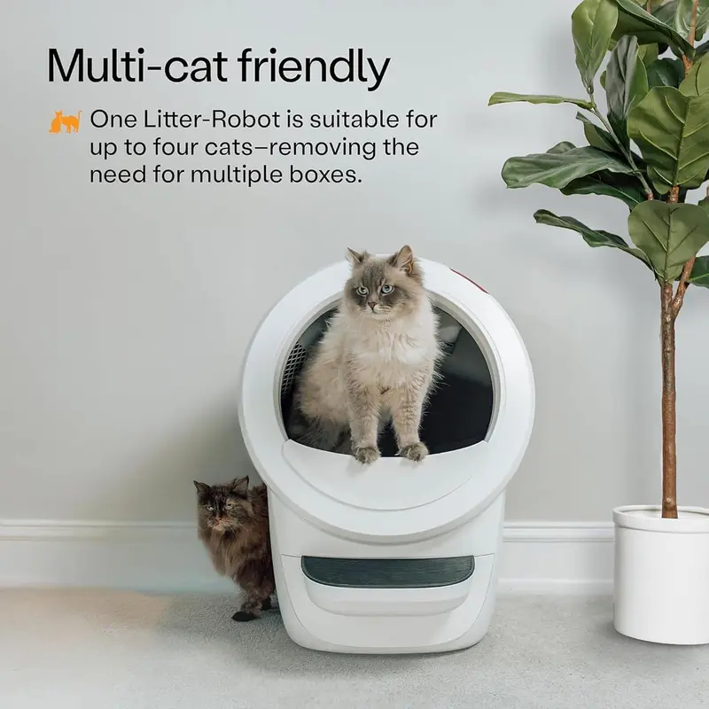 4 Automatic Self-Cleaning Cat Litter Box by Whisker