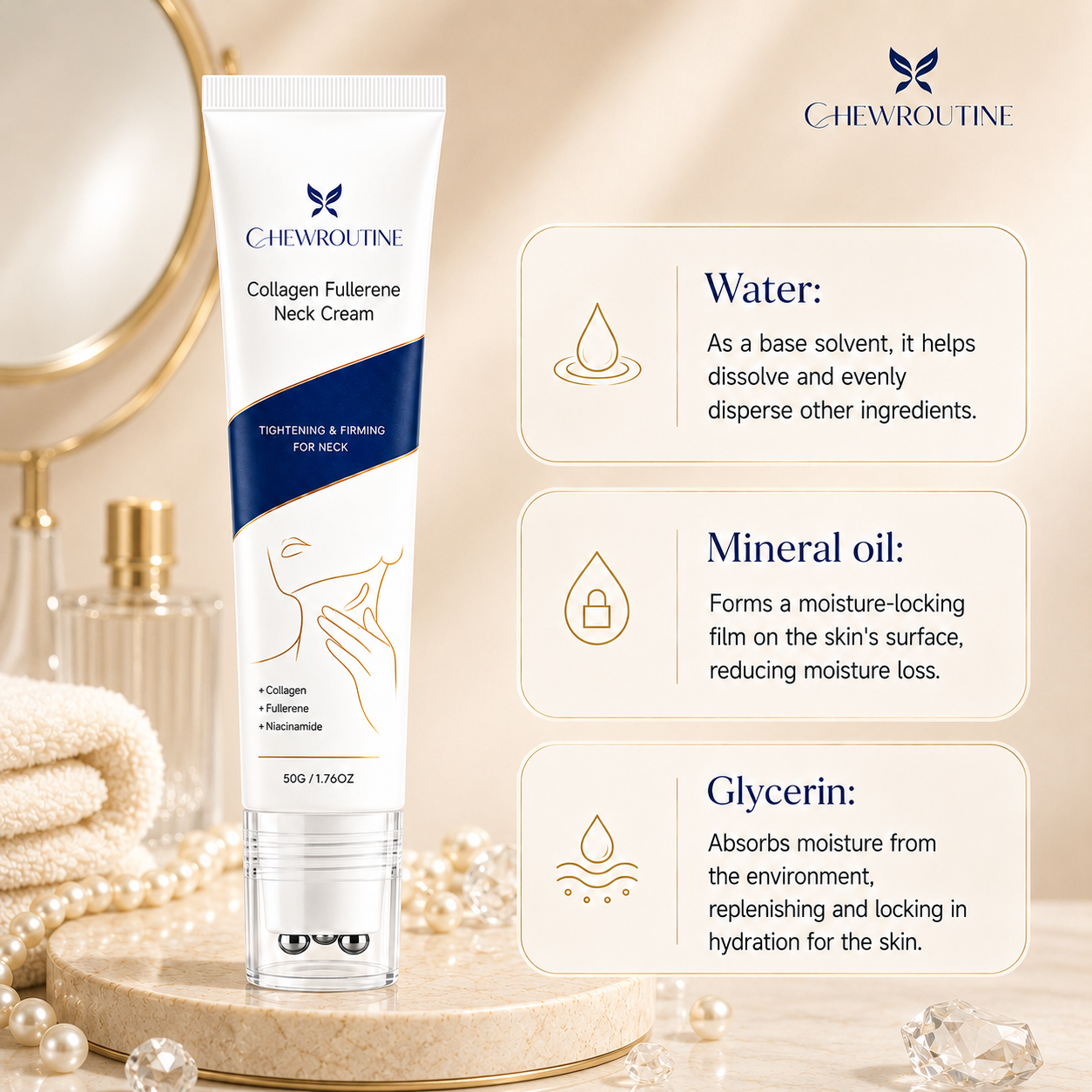 Anti-Wrinkle Neck Cream 🌿