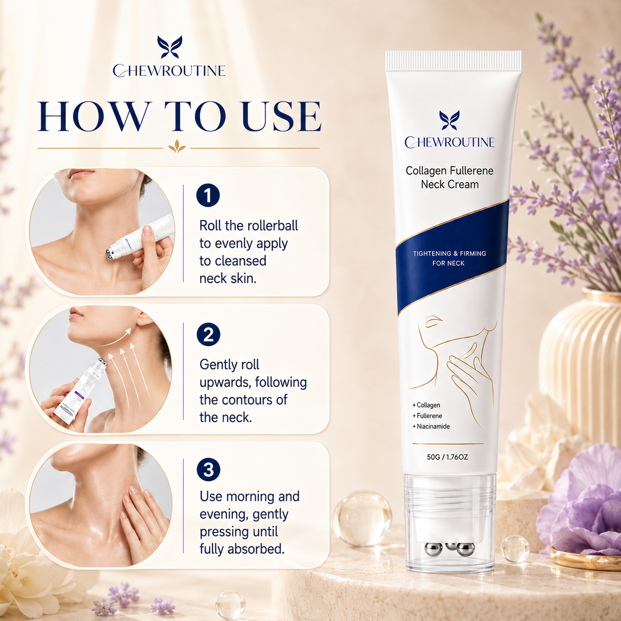 Anti-Wrinkle Neck Cream 🌿