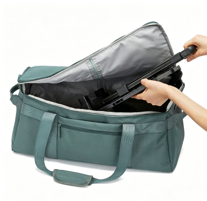 Large Capacity Weekender Carry-on Bag, Holds 14 Days Clothes, Lightweight Duffle Bag for Airplane Travel Weekend Getaway