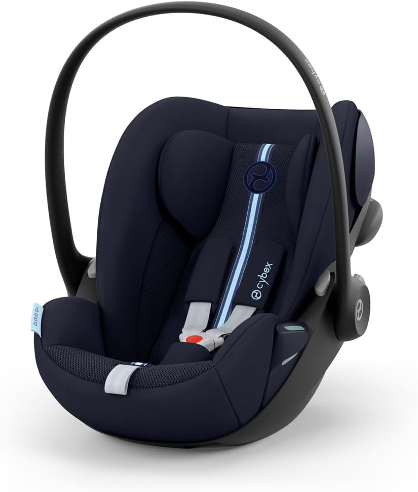 Gold Cloud G3 Baby Car Seat, 180° Rotatable Infant Car Seat with Newborn Reducer, Suitable for Birth to 24 Months, 40–87cm, Max 13kg, Almond Beige
